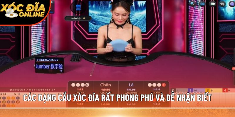 Các dạng cầu xóc đĩa rất phong phú và dễ nhận biết
