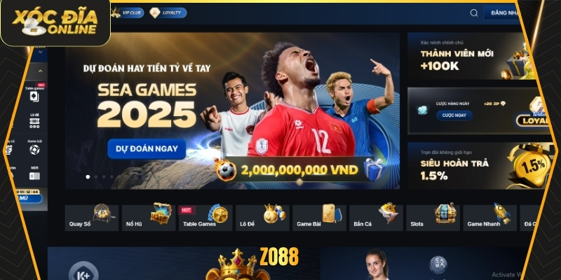 ZO88 - Tốc Độ Tải Và Trải Nghiệm Ổn Định